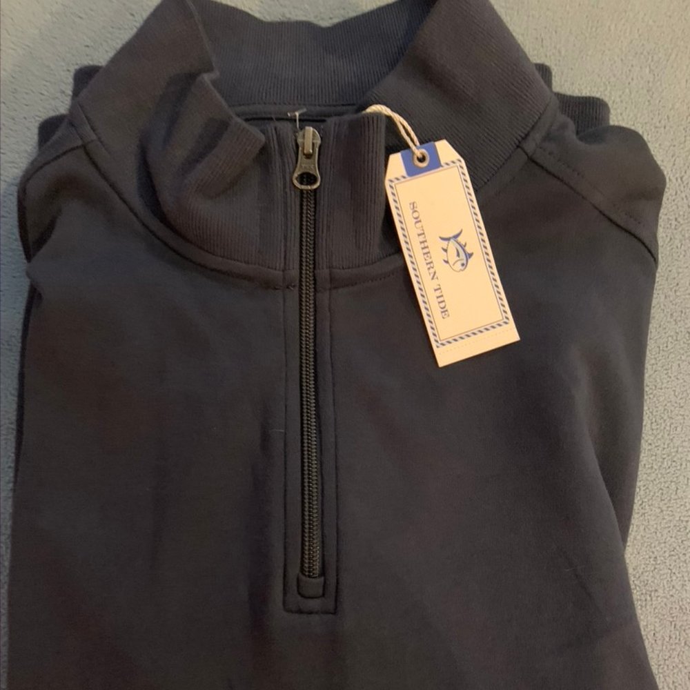 Southern Tide 1/4th Zip Navy Blue